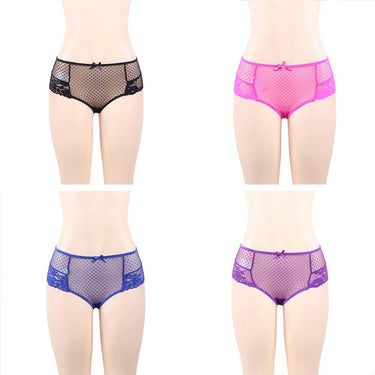 Scandals Strappy Lace High Waisted Panties (Single & Multipack)